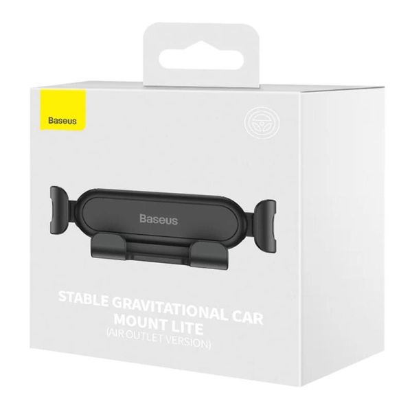 Автодержатель Baseus Stable Gravitational Car Mount Lite (Air Outlet Version) (SUWX01) 57585 фото