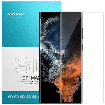 Уценка Защитное стекло Nillkin (CP+ max 3D) для Samsung Galaxy S22 Ultra 72875 фото