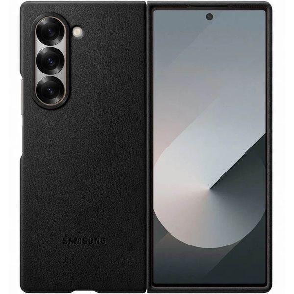 Кожаный чехол Leather Case (AAA) для Samsung Galaxy Z Fold6 73285 фото