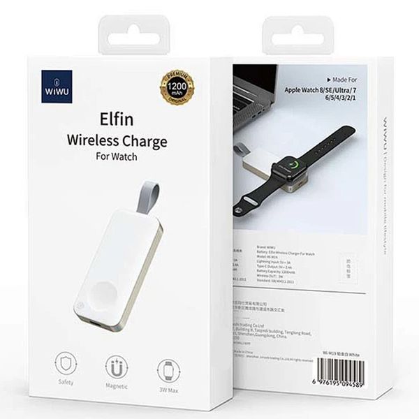 Портативне ЗП Power Bank WIWU Wi-M19 For Apple Watch 1200 mAh 71709 фото