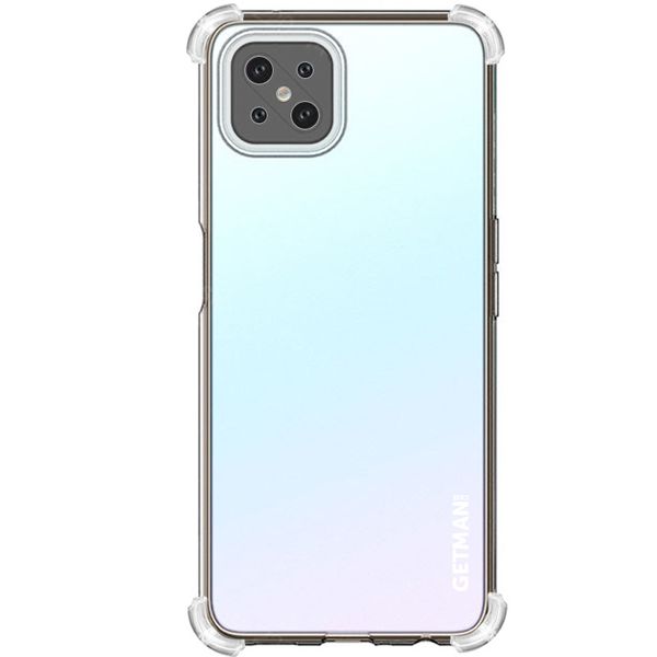 TPU чохол GETMAN Ease logo посилені кути Full Camera для Oppo A92s 71734 фото