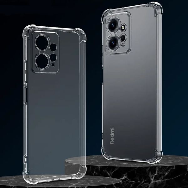 TPU чохол GETMAN Ease logo посилені кути Full Camera для Xiaomi Redmi Note 12 4G 71694 фото