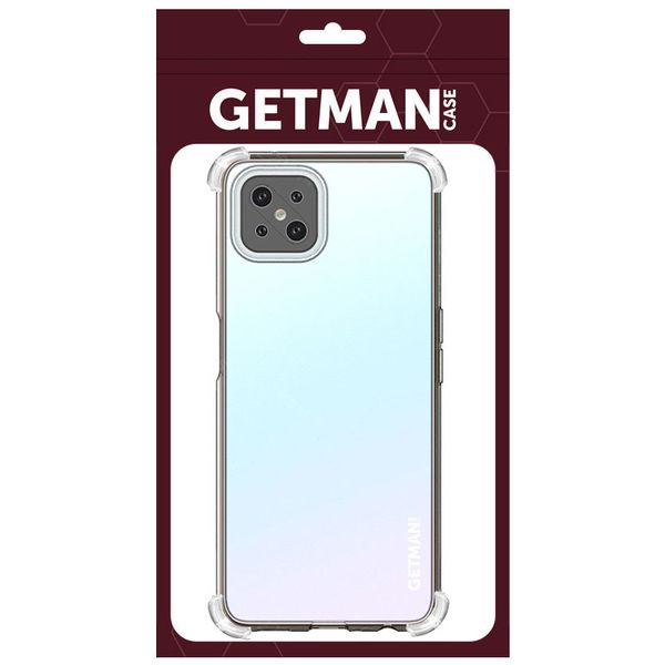 TPU чохол GETMAN Ease logo посилені кути Full Camera для Oppo A92s 71734 фото