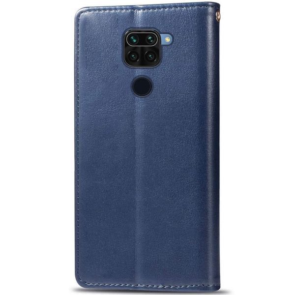 Кожаный чехол книжка GETMAN Gallant (PU) для Xiaomi Redmi Note 9 / Redmi 10X 36699 фото