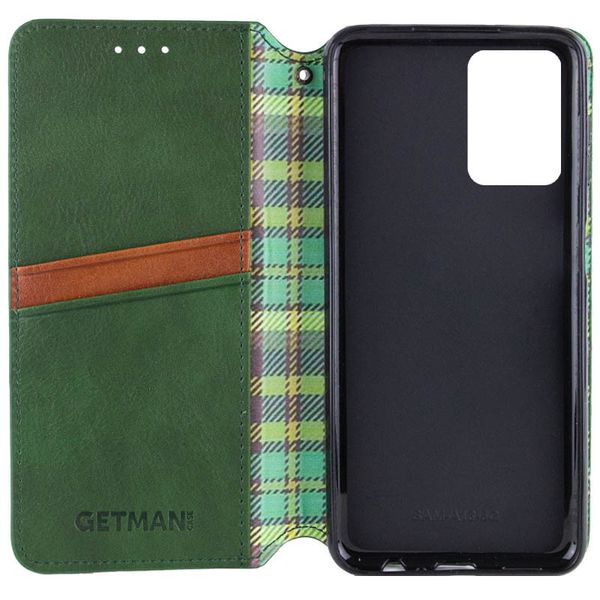 Кожаный чехол книжка GETMAN Cubic (PU) для Samsung Galaxy S24 Ultra 68158 фото