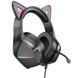 Уценка Накладные наушники BOROFONE BO106 Cute cat (USB+3.5mm/2m) 70085 фото 1