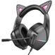 Уценка Накладные наушники BOROFONE BO106 Cute cat (USB+3.5mm/2m) 70085 фото 3