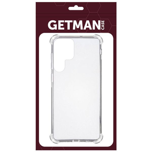 TPU чохол GETMAN Ease logo посилені кути для Samsung Galaxy S22 Ultra 55658 фото