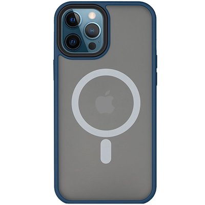 TPU+PC чохол Metal Buttons with MagSafe для Apple iPhone 14 Pro Max (6.7") 55542 фото