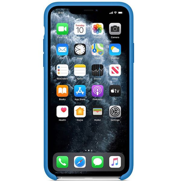 Чехол Silicone case (AAA) для Apple iPhone 11 Pro Max (6.5") 32264 фото