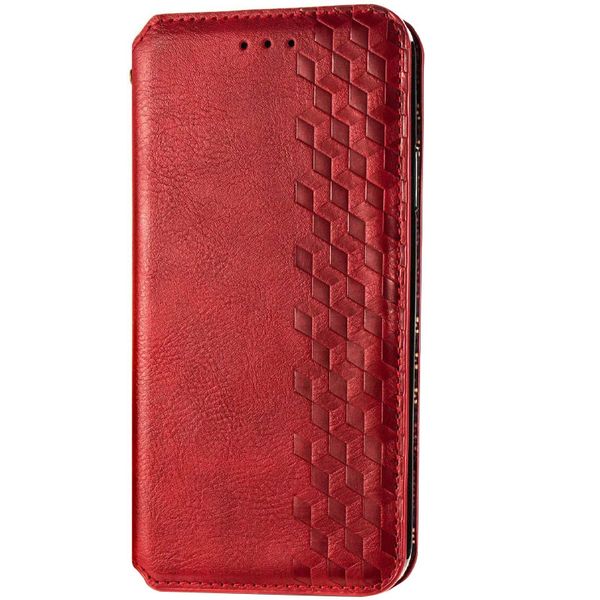 Кожаный чехол книжка GETMAN Cubic (PU) для Xiaomi Mi 10 Lite 37899 фото