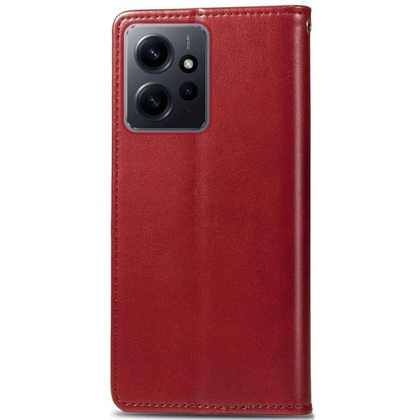 Кожаный чехол книжка GETMAN Gallant (PU) для Xiaomi Redmi Note 12 4G 63814 фото