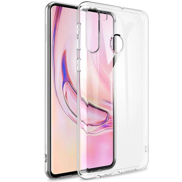 TPU чехол Epic Transparent 1,5mm для Samsung Galaxy A21 54707 фото