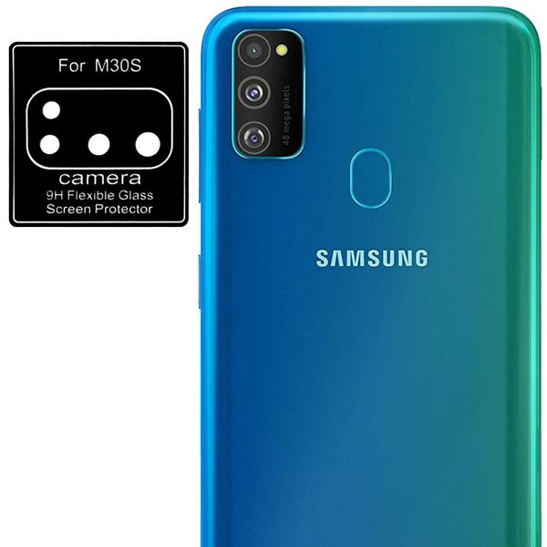 Гибкое защитное стекло 0.18mm на камеру (тех.пак) для Samsung Galaxy M30s 35506 фото