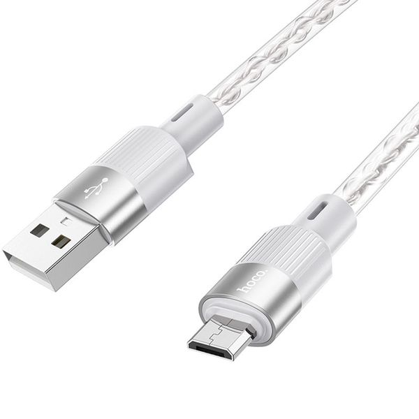 Дата кабель Hoco X99 Crystal Junction USB to MicroUSB (1m) 66113 фото