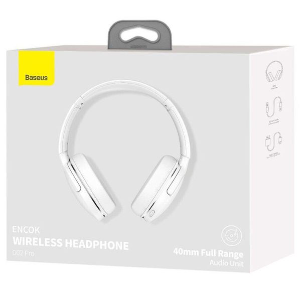 Накладні бездротові навушники Baseus Encok Wireless headphone D02 Pro (NGTD01030) 66012 фото