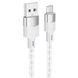 Дата кабель Hoco X99 Crystal Junction USB to MicroUSB (1m) 66113 фото 1