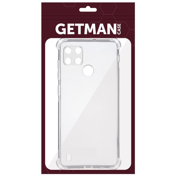 TPU чехол GETMAN Ease logo усиленные углы Full Camera для Realme C21 71831 фото