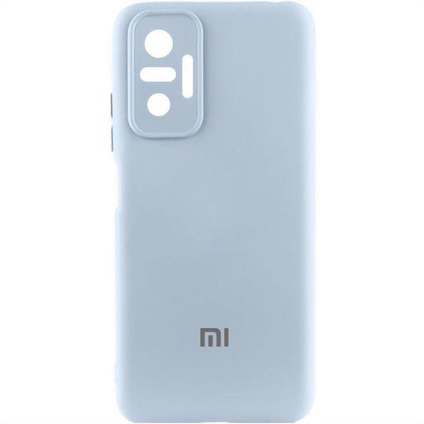 Чехол Silicone Cover Lakshmi Full Camera (AAA) with Logo для Xiaomi Redmi Note 10 Pro / 10 Pro Max 71863 фото