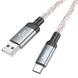 Дата кабель Hoco U112 Shine 2.4A USB to Type-C (1m) 69099 фото 4