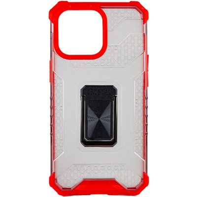 Ударостійкий чохол Transformer CrystalRing для Apple iPhone 13 Pro Max (6.7") 51683 фото