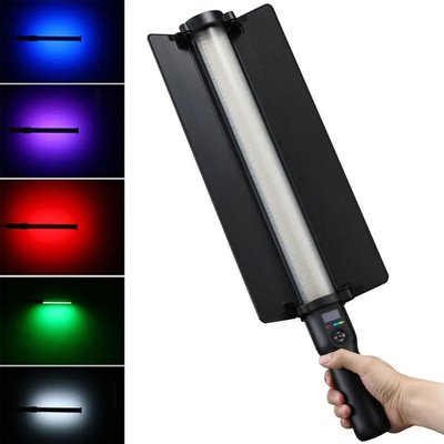 Світлодіодна LED лампа RGB stick light SL-60 with remote control + battery 65948 фото