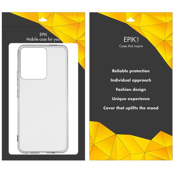 TPU чохол Epic Transparent 1,5mm для Xiaomi Poco X6 / Note 13 Pro 5G 69244 фото