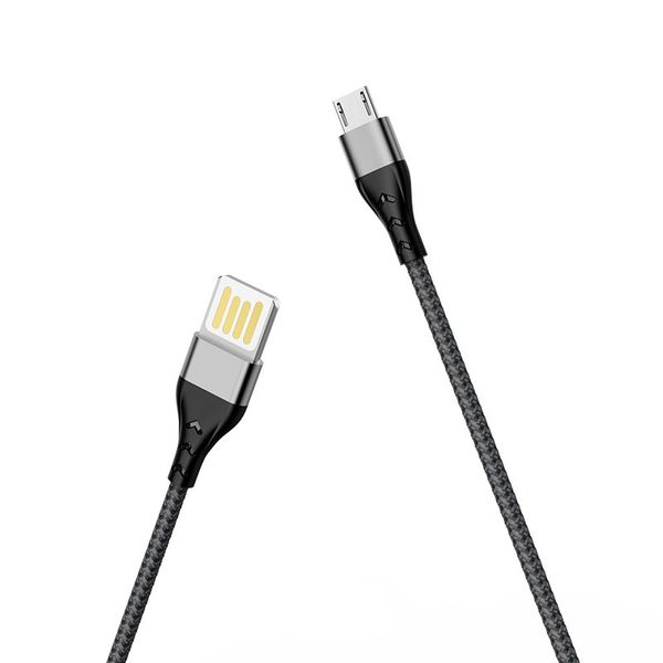 Дата кабель Borofone BU11 Tasteful USB to MicroUSB (1.2m) 57048 фото