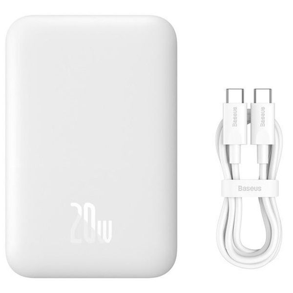 Портативное ЗУ Power Bank Baseus Magnetic Mini Air 20W c БЗУ 6000 mAh (P10059002223-0) 73005 фото