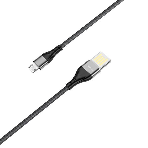 Дата кабель Borofone BU11 Tasteful USB to MicroUSB (1.2m) 57048 фото