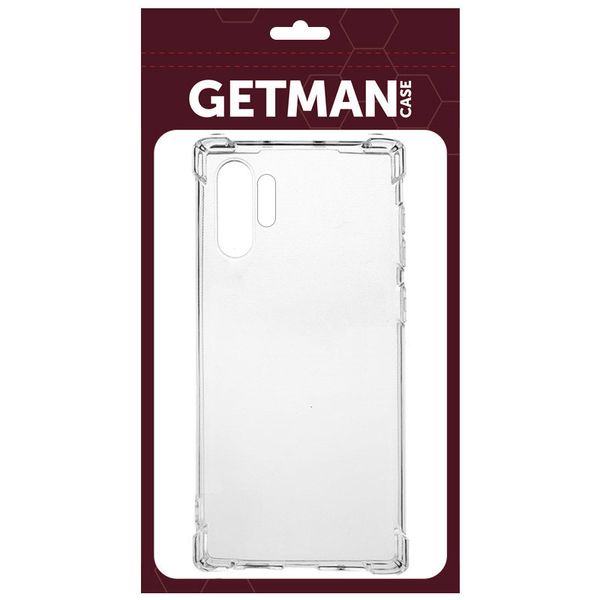 TPU чохол GETMAN Ease logo посилені кути для Samsung Galaxy Note 10 Plus 66545 фото