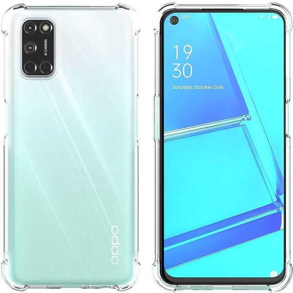 TPU чохол GETMAN Ease logo посилені кути для Oppo A52 / A72 / A92 55639 фото