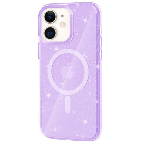 Чехол TPU Galaxy Sparkle (MagFit) для Apple iPhone 11 (6.1") 66244 фото