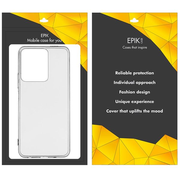 TPU чехол Epic Transparent 1,5mm для Xiaomi Poco X5 Pro 5G / Redmi Note 12 Pro 5G 63238 фото