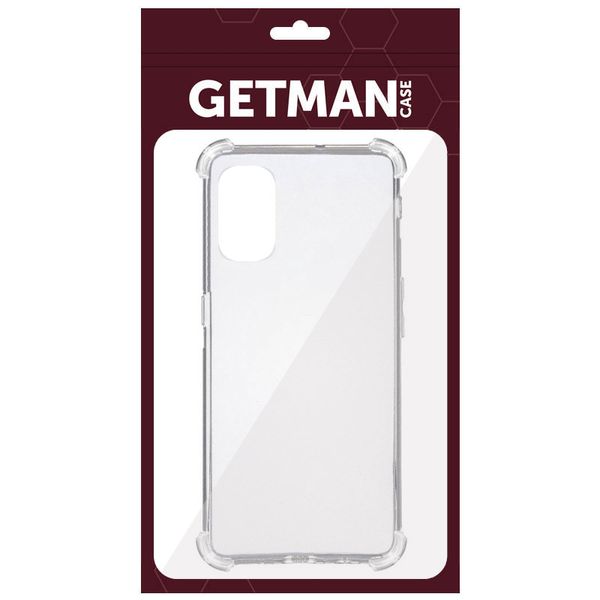 TPU чохол GETMAN Ease logo посилені кути для Oppo A52 / A72 / A92 55639 фото