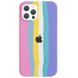 Чехол Silicone case Full Rainbow для Apple iPhone 13 Pro (6.1") 50320 фото 1