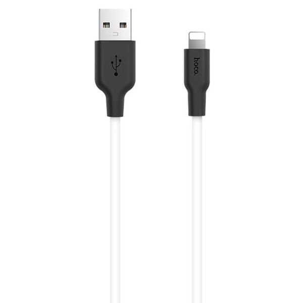 Дата кабель Hoco X21 Plus Silicone Lightning Cable (2m) 35213 фото