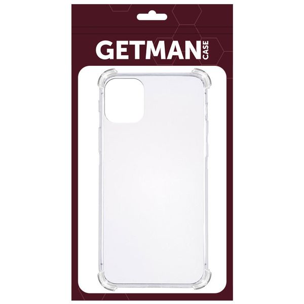 TPU чохол GETMAN Ease logo посилені кути для Apple iPhone 11 (6.1") 37512 фото