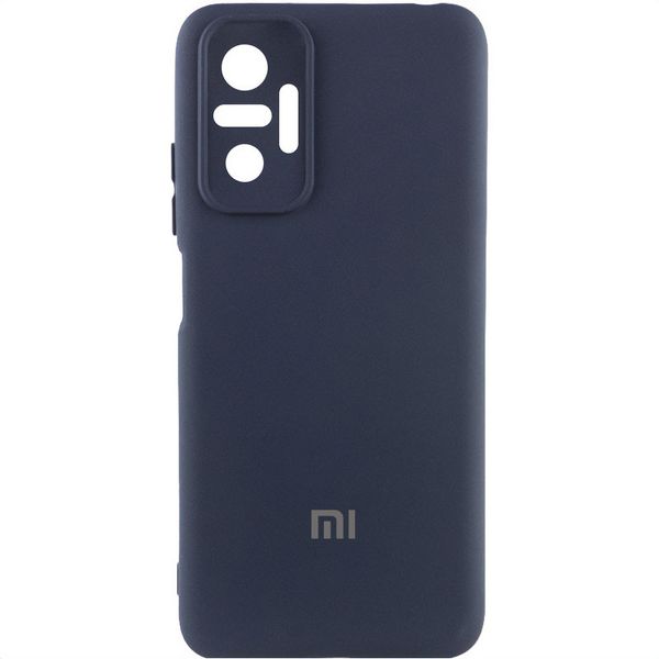 Чехол Silicone Cover Lakshmi Full Camera (AAA) with Logo для Xiaomi Redmi Note 10 Pro / 10 Pro Max 71863 фото