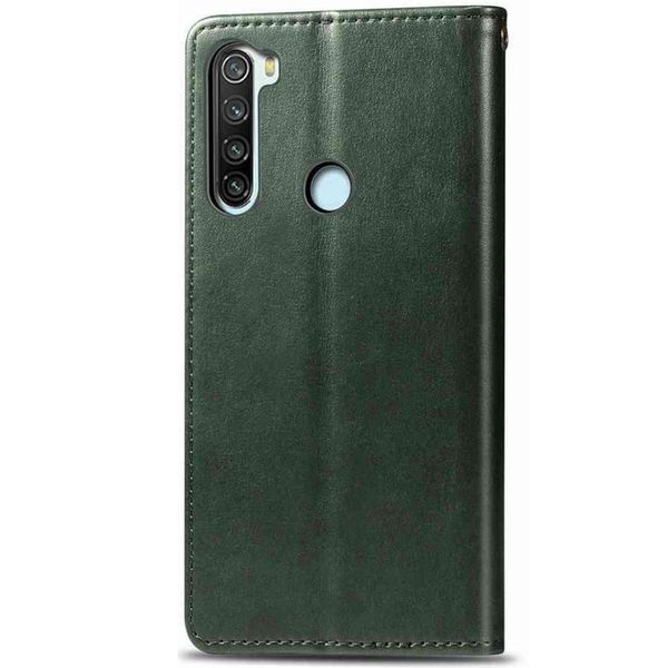 Кожаный чехол книжка GETMAN Gallant (PU) для Xiaomi Redmi Note 8T 35725 фото