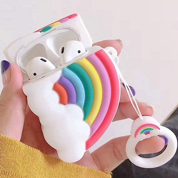 Силіконовий футляр Fairy Tale series для навушників AirPods 1/2 31930 фото