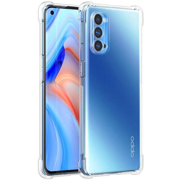 TPU чехол GETMAN Ease logo усиленные углы Full Camera для Oppo Reno 4 Pro 5G 71732 фото