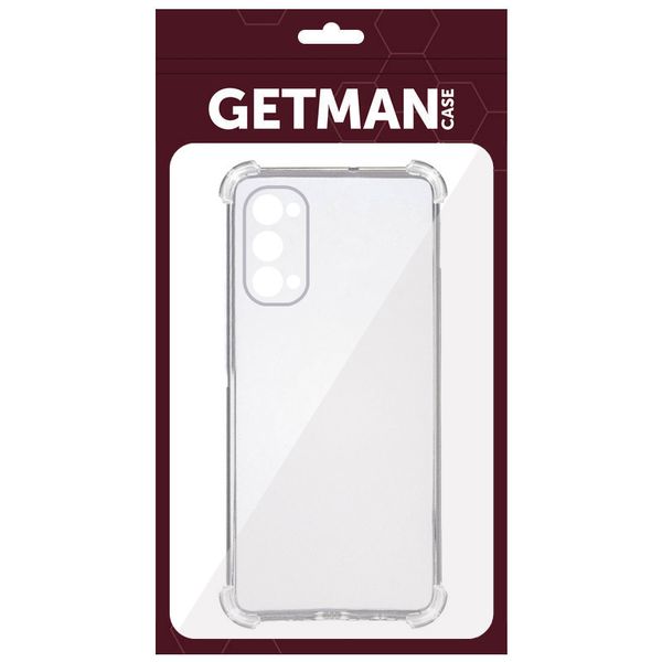 TPU чехол GETMAN Ease logo усиленные углы Full Camera для Oppo Reno 4 Pro 5G 71732 фото