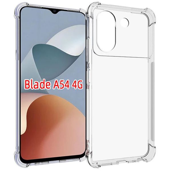 TPU чехол GETMAN Ease logo усиленные углы для ZTE Blade A54 4G 70478 фото