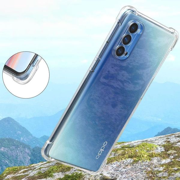 TPU чехол GETMAN Ease logo усиленные углы Full Camera для Oppo Reno 4 Pro 5G 71732 фото