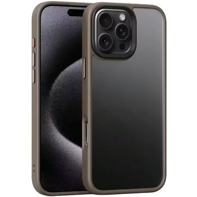 TPU+PC чехол Metal Buttons для Apple iPhone 16 Pro Max (6.9") 73090 фото