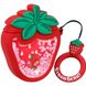 Силиконовый футляр Fruits series with Sparkles & Water для наушников AirPods 1/2 + кольцо 31932 фото 3