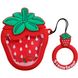 Силиконовый футляр Fruits series with Sparkles & Water для наушников AirPods 1/2 + кольцо 31932 фото 1