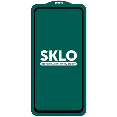 Захисне скло SKLO 5D (тех.пак) для Xiaomi Redmi Note 9 / Redmi 10X /Note 9T/Note 9 5G 38362 фото