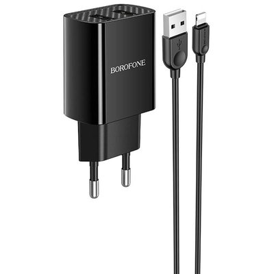 МЗП Borofone BA53A Powerway (2USB/2.1A) + Lightning 55345 фото